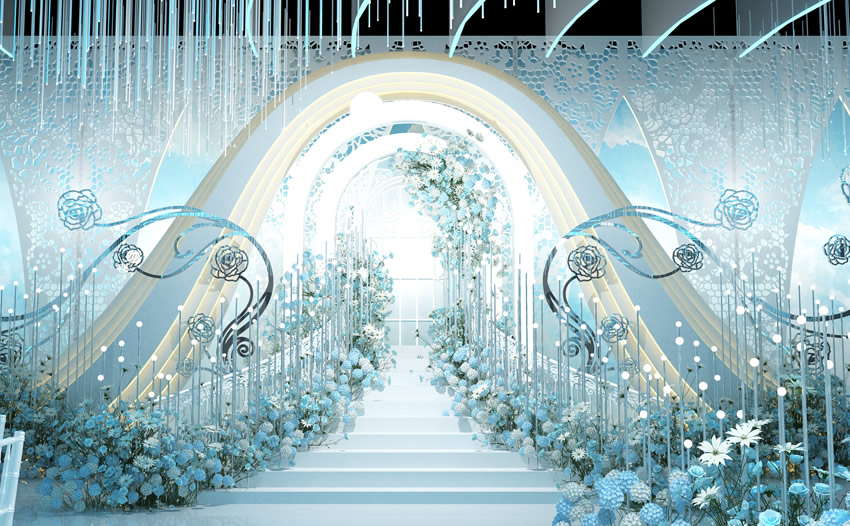 平阳釡香烙馍村水晶厅效果展示